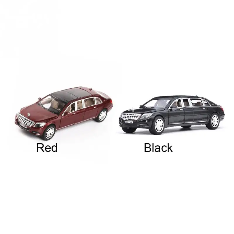 1:24 Игрушечная модель для Mercedes Maybach S600 Limousine литая металлическая автомобиля