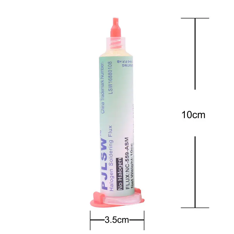 PJLSW-NC 559 - ASM Solder Paste Flux 10cc Paste PCB Flux No-Clean Soldering Reballing