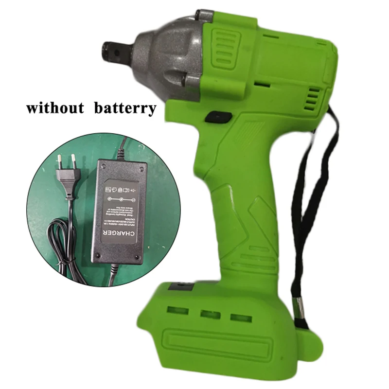 

1/2 inch Wireless Electric Wrench 520Nm 98V High Torque Brushless Impact Wrench