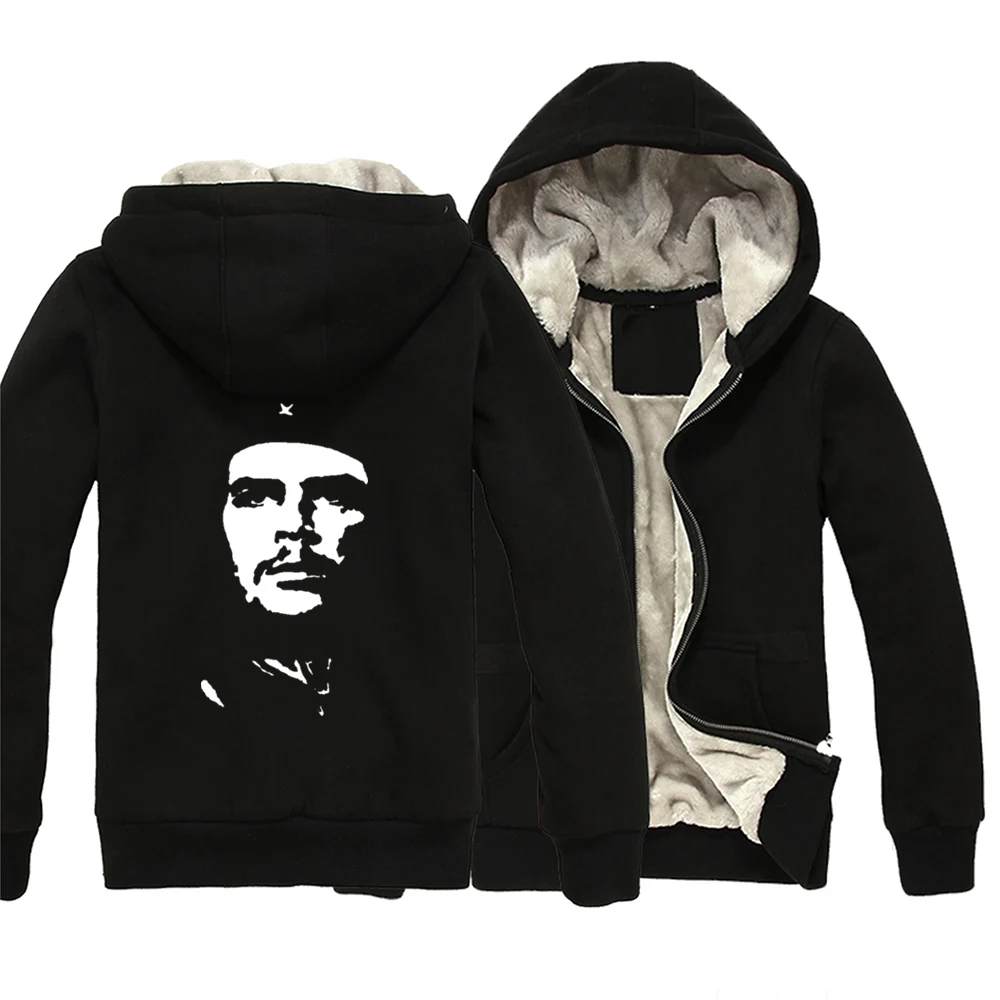 Парка Che Guevara мужская с капюшоном толстая одежда на молнии хлопковый полиэстер