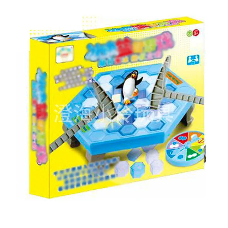 

Beat Penguin Ice Cubes Building Blocks Children Parent And Child Tabletop Game Save Penguin Ice-Breaking Taiwan Split Wall Educa