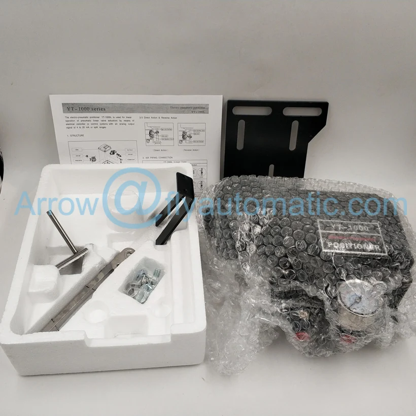 YT-1000L YT1000L 1/" порт Young Tech YTC линейный привод клапана Электро пневматический позиционер