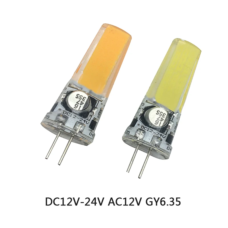 

LED Bulb Lamp GY6.35 24W AC12V DC12V-DC24V Replace 50W Halogen BulbWarm White