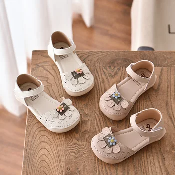 

Kids Sandals Girls Princess shoes School Leather Shoes Children Girls Sandals for Kids summer Casual Shoes NewSM076