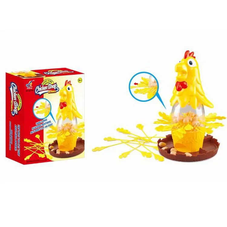 

Children'S Educational Toy Draw Game Hens Lay Eggs Plucking Hen Parent And Child Interactive Game Hot Sales