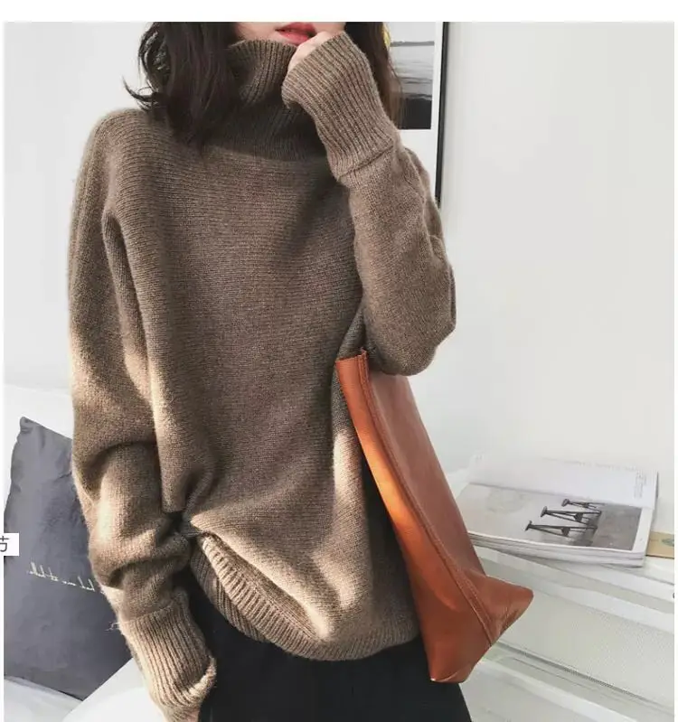 2020 Winter New Turtleneck 100% Cashmere And Wool