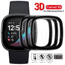 Premium Full Coverage Screen Protector with Soft Curved Edges - 3 PCS (For Fitbit Versa 4)