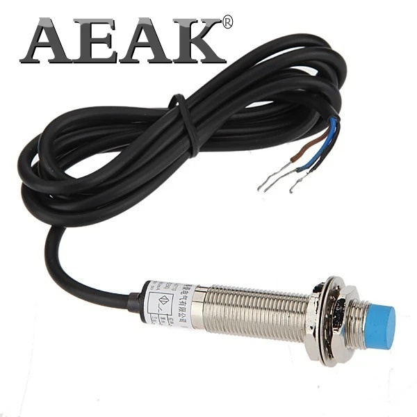 Новый индуктивный датчик приближения AEAK LJ12A3-4-Z/BX переключатель обнаружения NPN DC