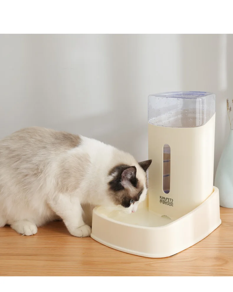 Многоцветная кормушка для кошек автоматическая кормушка для воды автоматическая поилка миска кормушка Fonte Agua кормушка для хранения продуктов для животных JJ60WS