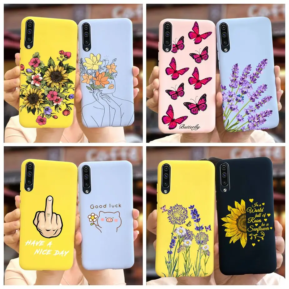 Per Samsung Galaxy A50 Custodia A30S A50S Elegante Custodia Morbida In Silicone Per Samsung A50 Galaxy A30S A 50 30 S Custodie Fundas Coque