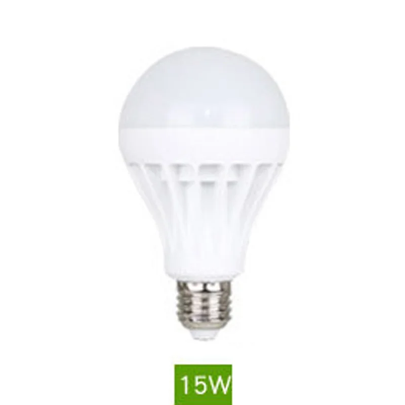 220V E27 Energy Saving LED Intelligent Emergency Bulb Lamp 5/7/9/12W 6000-6500K