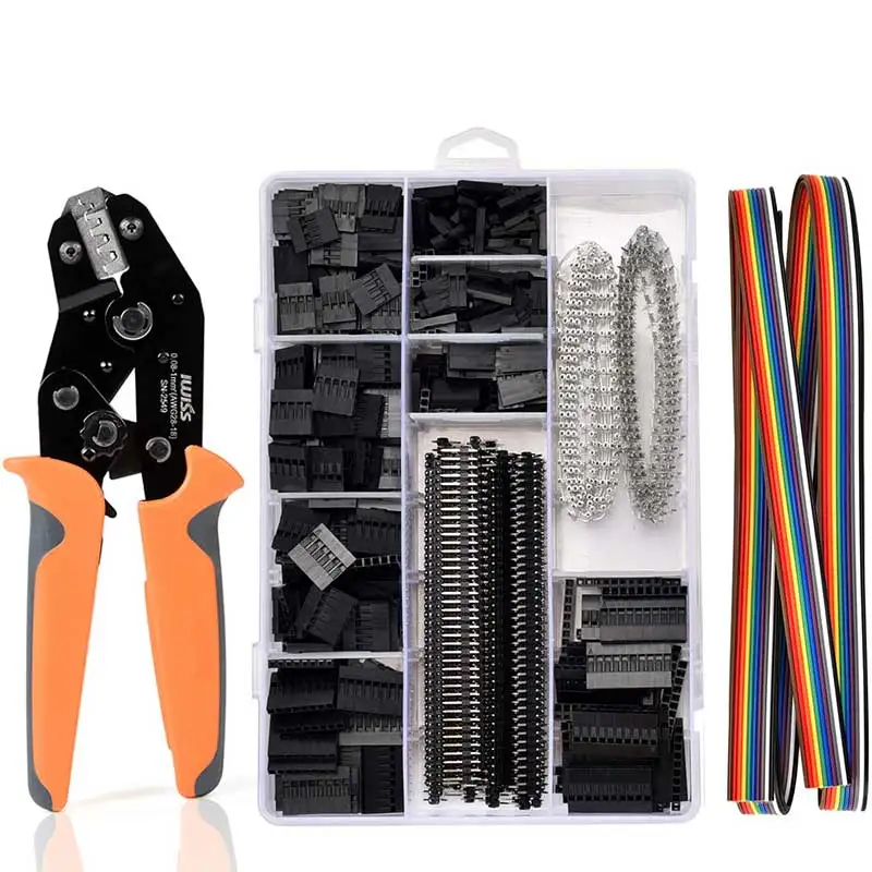 IWISS SN-2549 Ratcheting Crimping Plier Kit 0.08-1.0 mm ² 18-28AWG