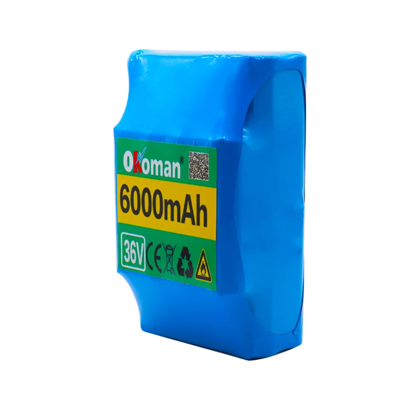 Большая емкость 6AH баланс скутер аккумулятор 36V 6000mAh Высокий дренаж 2 колеса