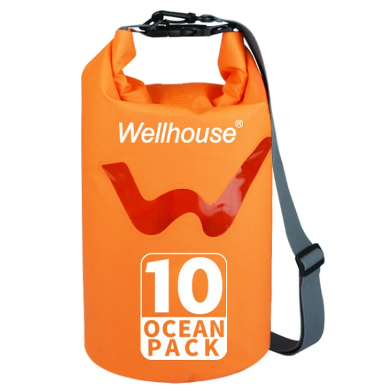 Wellhouse Открытый рафтинг Дайвинг сухой мешок набор из 1 Водонепроницаемый сухой мешок поясной Пакет Путешествия Пляж хранения сумки для кайкинга рафтинг Бо - Цвет: TYPE  1