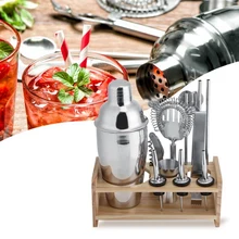 Набор для барменов, 12 шт., 550 мл, шейкер для коктейлей, набор, ручной шейкер для напитков, модный кувшин, Миксер для вина, вечерние, барный набор