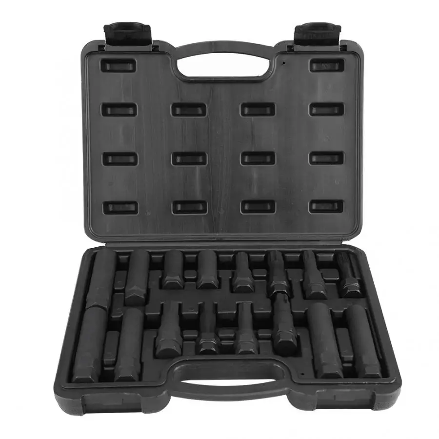 

Screwdriver Set 16 pcs Car Wheel Locking Lug Nut Master Set Lock Keys Removal Tool Kit Household Tool Set