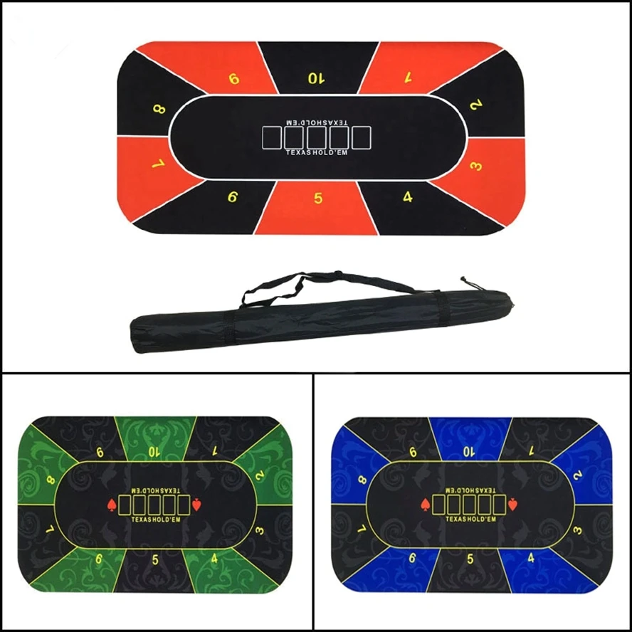 

180*90 см Техасский Холдем настольная ткань для покера настольная игра цифровая печать замшевая резиновая подкладка для казино игровая рулетка кости ставки коврик