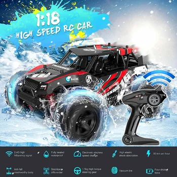 

RC Cars Radio Control 2.4G RC Cars 1/18 Scale High Speed Remote Controlled Climbing excellent Stamina Drift Car Off-Road Truck