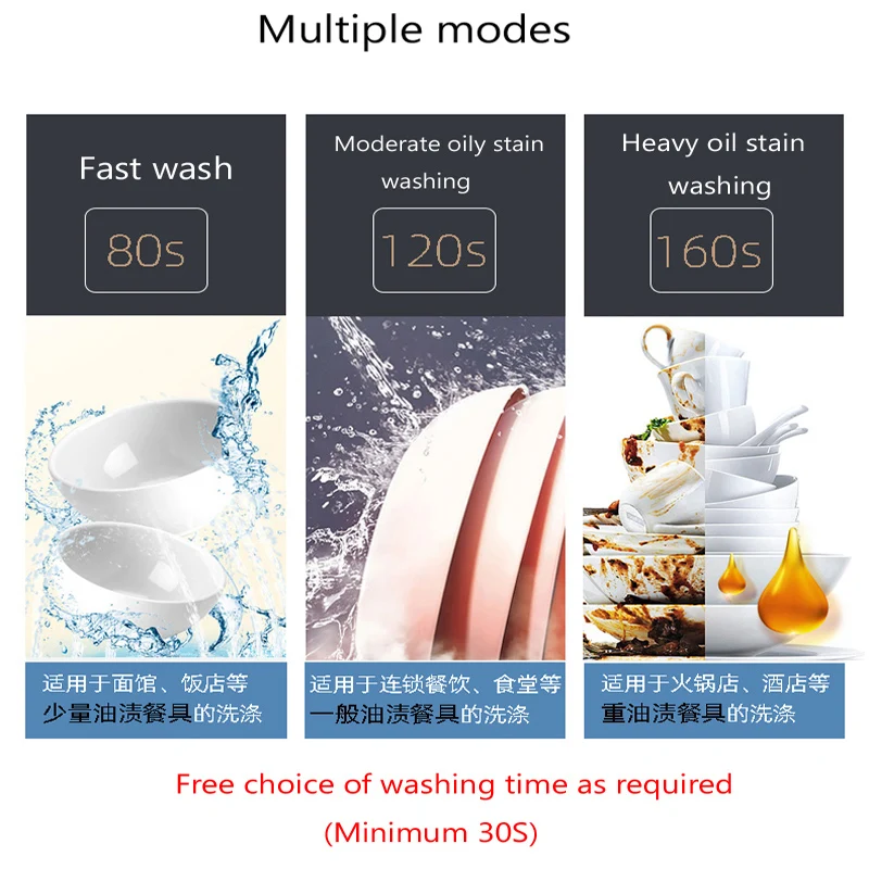 220V dishwasher restaurant small hotel dishwasher automatic bar cup washer
