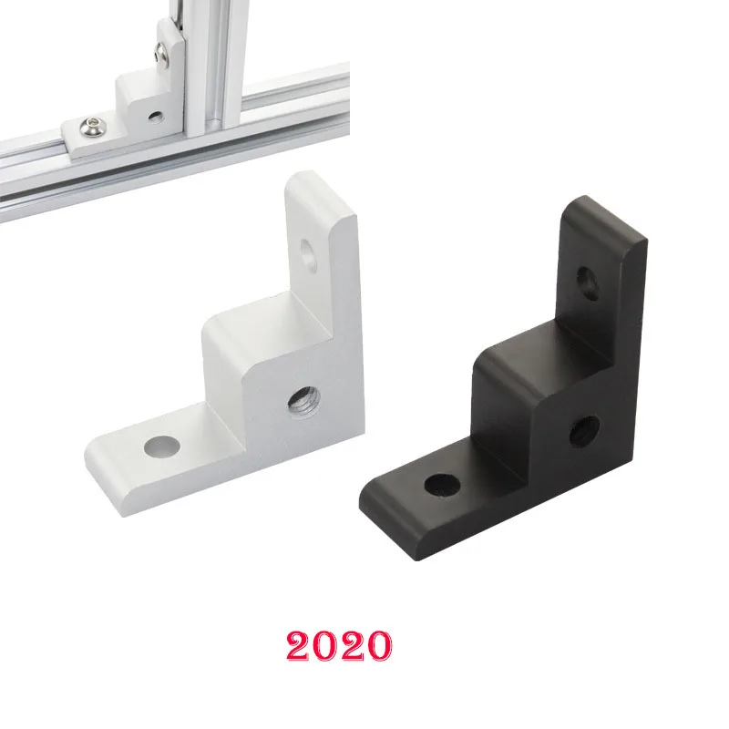 Aluminum Corner Bracket 1pcs 1515 Profile Corner Code For M6 5.1 Hole 10mm