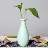 Ceramic Vase Candy Color Mini Desktop Vase Hydroponic Vase Flower Arrangement Bottle Cute Flower Pot Simple Home Decorations 3