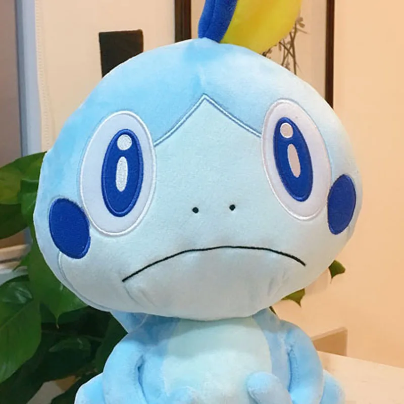 Jumbo Sobb*e Plush Doll Stuffed Toy Cute Sword Shield PokFigure Anime Game Trainer 41cm  S/M/L Kid Gift