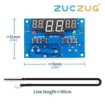 

DC 9V-15V XH-W1401 Intelligent Digital Thermostat Module Temperature Control