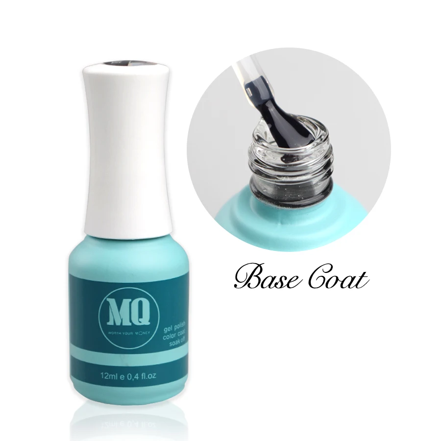Base For Nails Rubber Base Gel UV Varnish Self leveling Long Lasting For Foundation Manicure - Цвет: Base coat