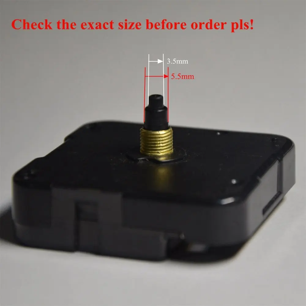 

Оригинальный механизм Youngtown 12888, принадлежность для часов, кварцевый механизм 6 мм, черный, пластиковый, 100%, новинка, без рук