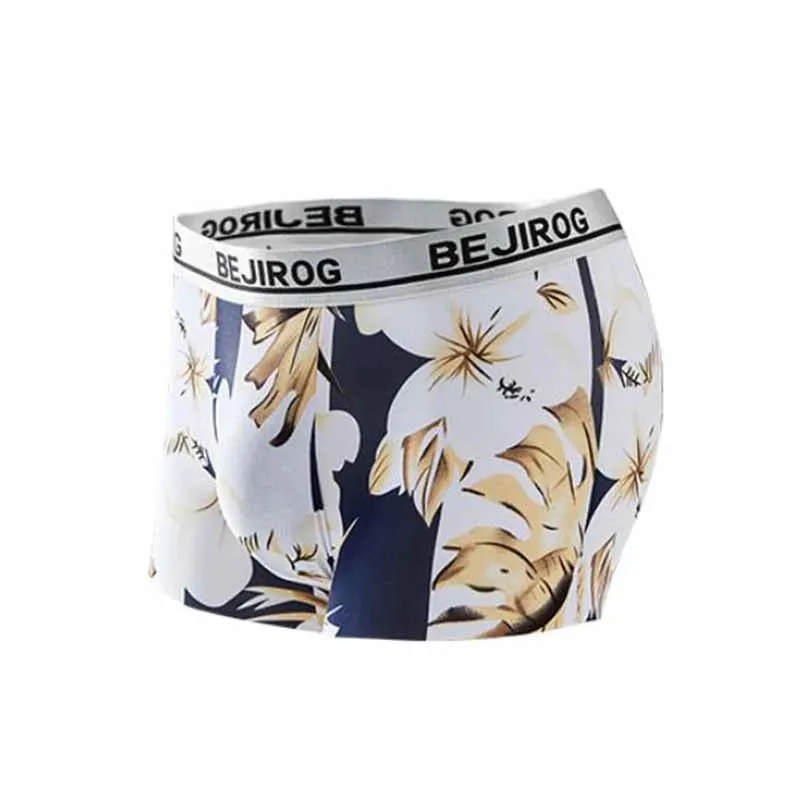 Сексуальные мужские трусы дышащие Бесшовные эластичные Bedruckte Herren-Boxershorts Atmungsaktiv Nahtlose unterwyasche