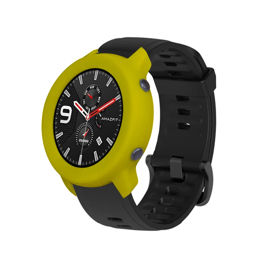 Защитный чехол для Xiaomi Amazfit GTR 42 мм 47 мм мягкий, из ТПУ, защитный каркас для Xiaomi GTR часы Защита оболочки аксессуары