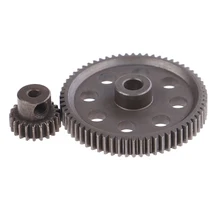 2 шт(21T+ 64 T) 11184& 11181 дифференциальный металлический Главный редуктор 64T мотор-редуктор 21T