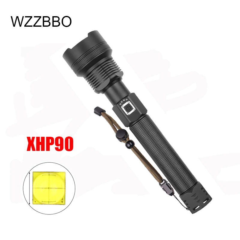 Мощсветильник светодиодный фонарик Xhp90 20000 люмен перезаряжаемый от Usb Xhp50 Xhp70