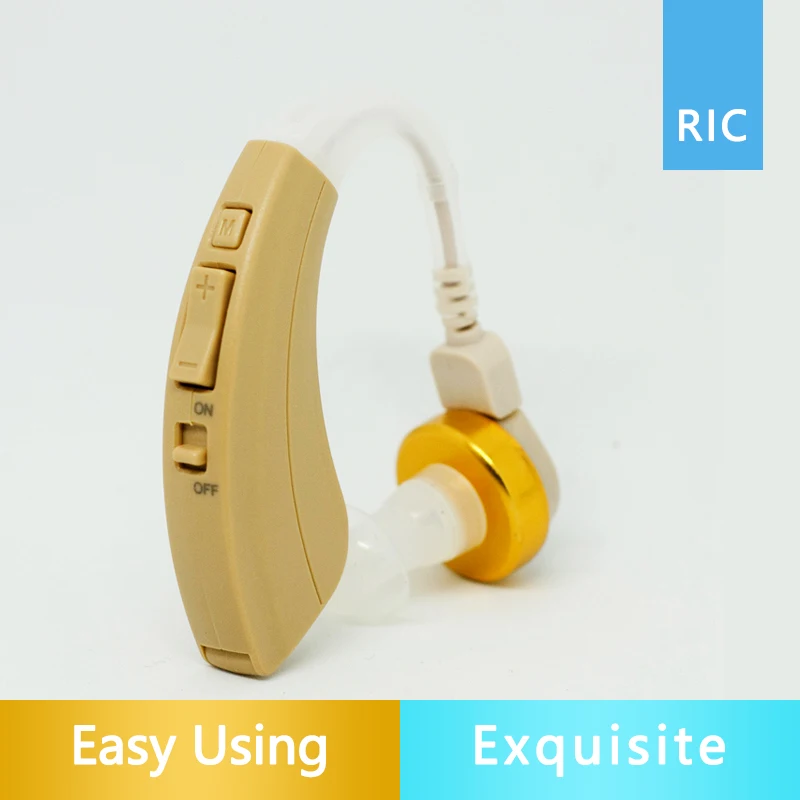 Najtaniej 221 najnowszy wysokiej jakości cyfrowy aparat słuchowy BTE dla utrata słuchu Mini pełne obwody aparaty słuchowe wzmacniacz głosu