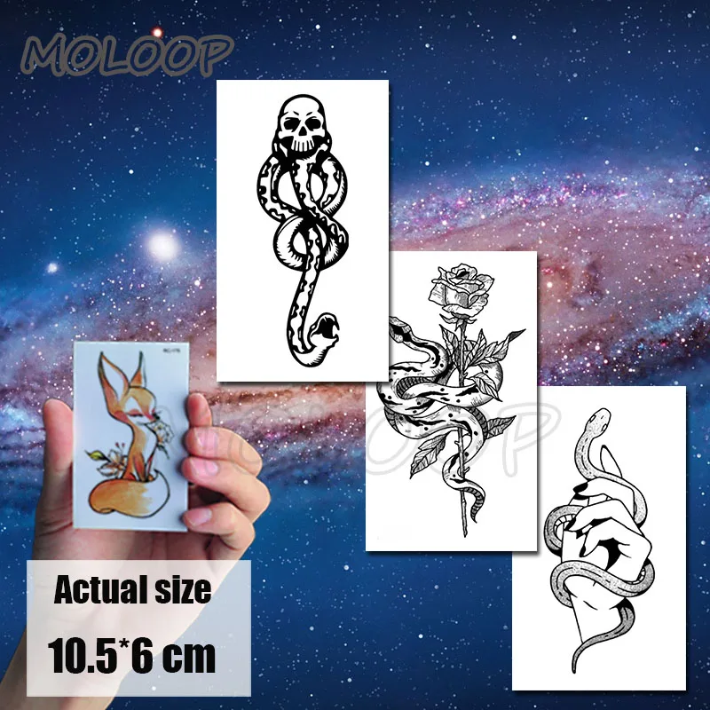 Temporary Tattoo Water Transfer Tatoo Sticker Tattoo Black Panda Paw Print Cat Tatto Body Art Fashion Tatoo Girl Boy Arm Tatto