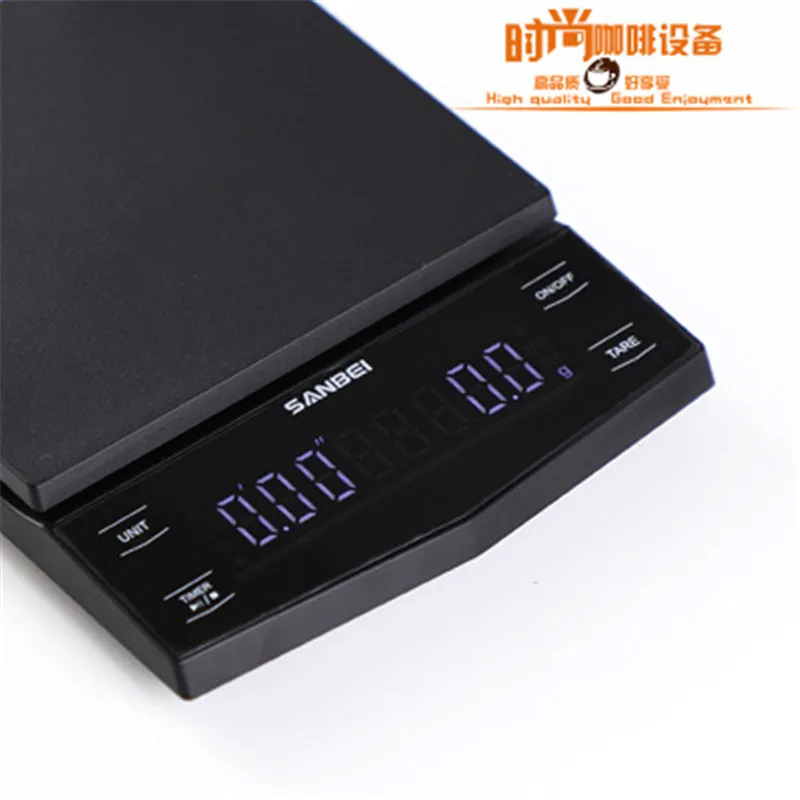 US $25.28 Usb Coffee Scale With Timer Digital Electronic Scale Smart Drip Coffee Scales Led Display Waterproof Kitchen Food Scale 3kg01g