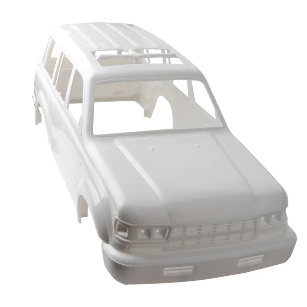 1/10 Land Cruiser LC80 жесткий пластиковый корпус 313 мм Колесная база для осевой SCX10 Rc Гусеничный грузовик hz