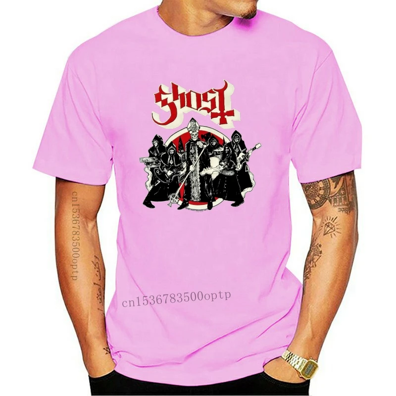 New Ghost T Shirt Ghost Band Red \u0026Amp 