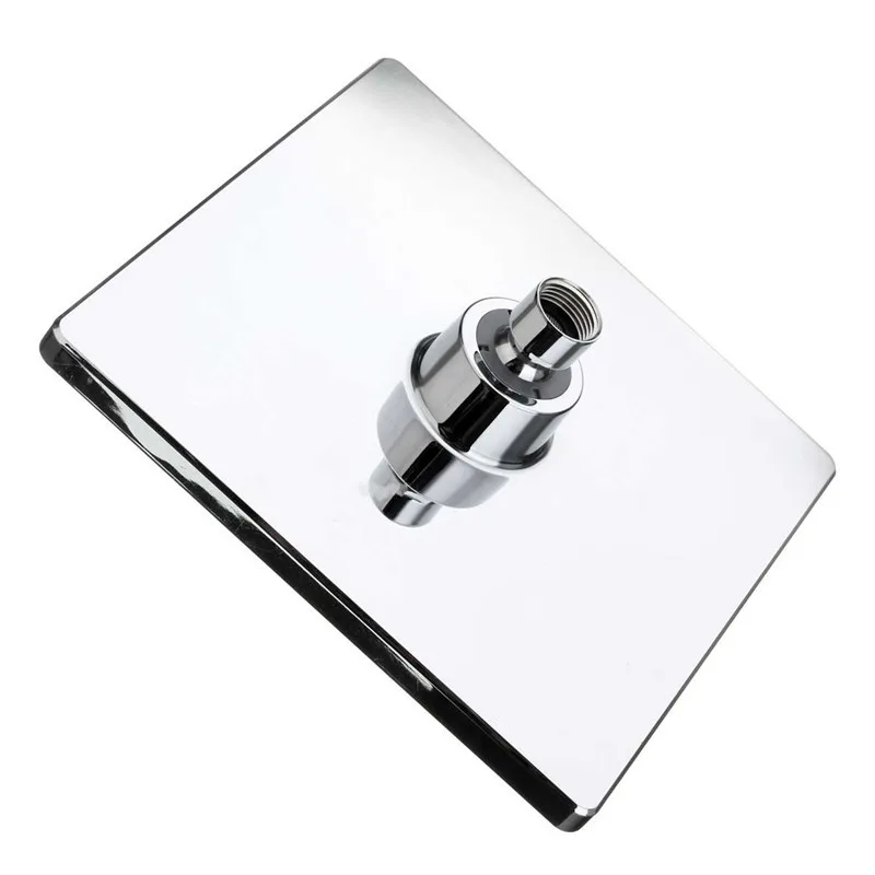 사각 ABS 욕실 샤워헤드 20*20cm, 8 인치 해바라기 샤워헤드, 크롬 마감