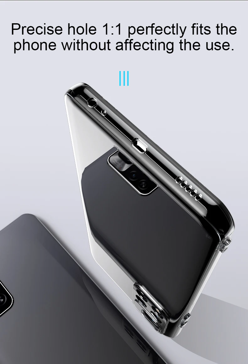 Ultra Thin Clear Silicone Case For Xiaomi Redmi Note 11 10 Pro 4G 5G Max 10S Soft Case For Redmi 10 9 9A 9C 9T Full Cover Shell