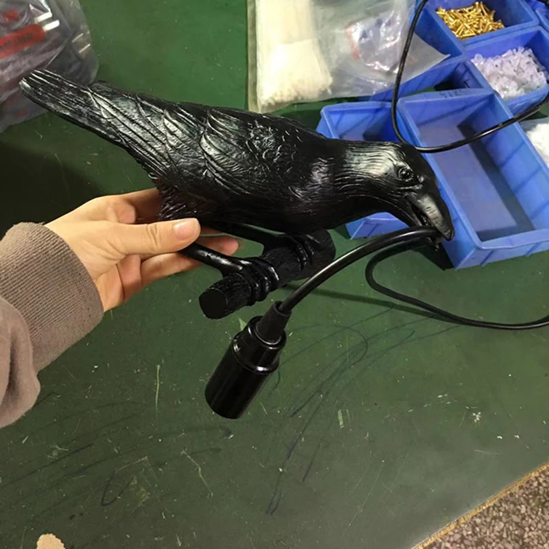 Итальянская птичья настольная лампа Seletti дизайнерские полимерные ночные