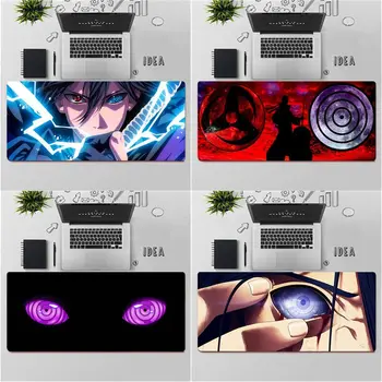 

FHNBLJ Anime Naruto Sharingan Rinnegan eyes Silicone large small Pad to Mouse Game Free Shipping Large Mouse Pad Keyboards Mat