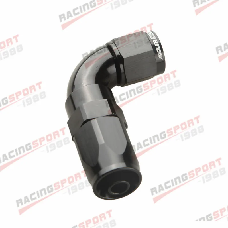 SWIVEL 90 Degree -6AN AN6 6AN -6 AN HOSE END FITTING OSHD-90D6