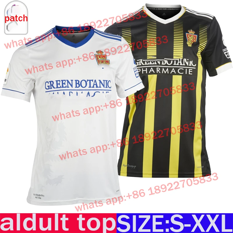 Neue 2021 2022 Echt Zaragoza Fuball JERSEY 21 22 SHINJI KAGAWA Andr Pereira Tree Soro Hemd Camiseta de Futbol | Мужская одежда