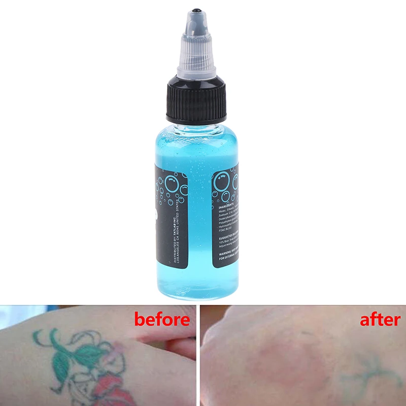 High Quality 1 x Bottle 40ml Tattoo Blue Soap Cleaning Soothing Solution Studio Supply tool | Красота и здоровье