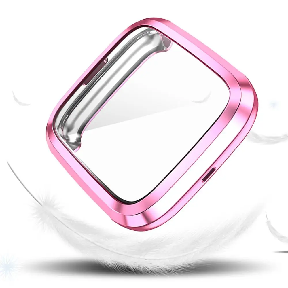 FIFATA Plating TPU Protective Shell & Screen Protector Case