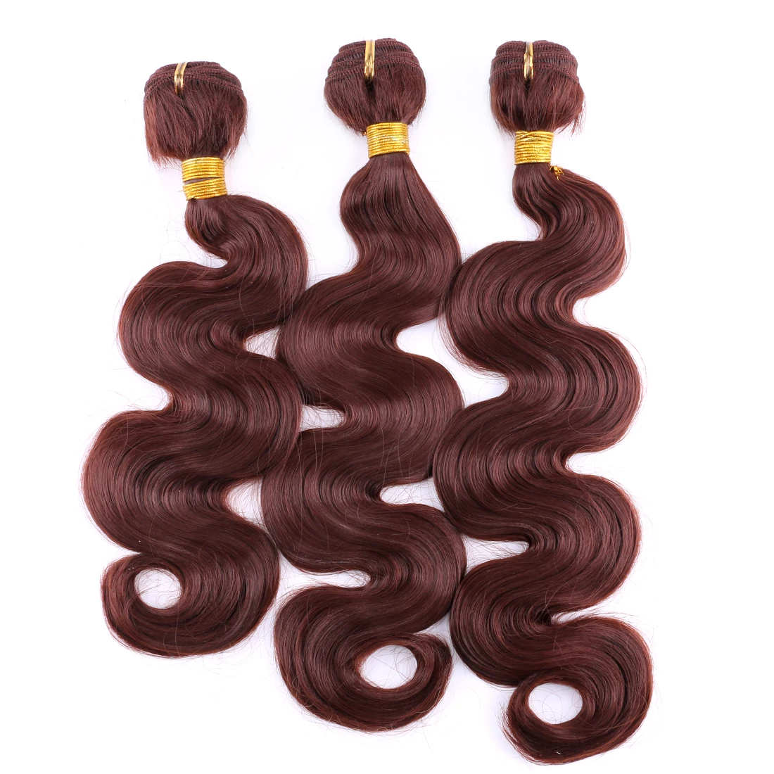 16-26 inches 100g/piece High Temperature Fiber Hair Extensions Color 613 Synthetic Hair Weft Body Wave Hair Bundles for Women 16-26 inches 100g/piece High Temperature Fiber Hair Extensions Color 613 Synthetic Hair Weft Body Wave Hair Bundles for Women