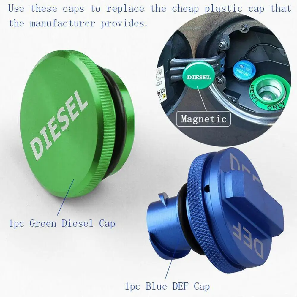 Высокое качество 1 шт. новая магнитная заготовка алюминиевые дизельные крышки топливного газа крышки бака для 2013- Dodge Ram CSL2018 Универсальный