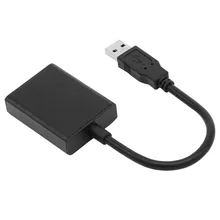 Многоэкранный Портативный USB 3,0 к HDMI легкий адаптер конвертер кабель для графической карты высокой четкости прочный