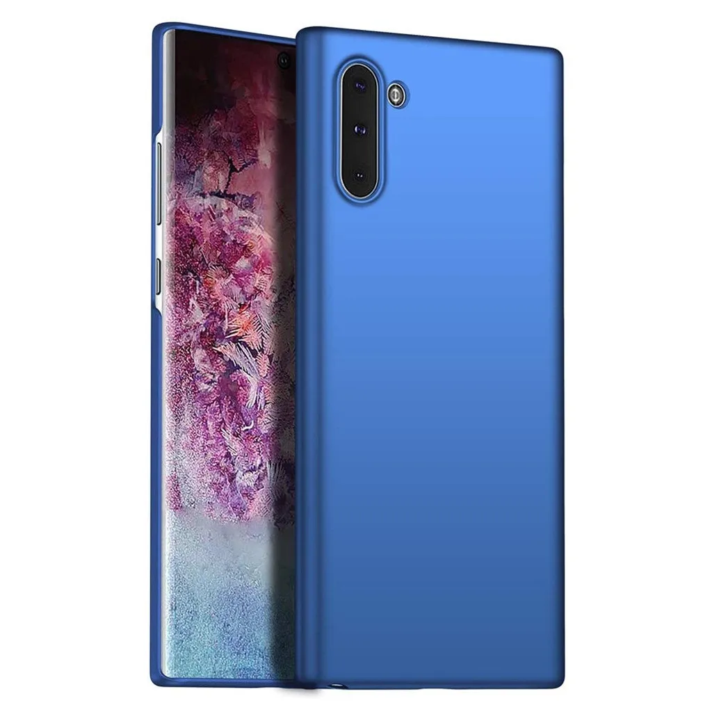 Для samsung Galaxy Note 10, 6,3 дюймов, простая Тонкая матовая жесткая задняя крышка из поликарбоната, подходит для сотового телефона, чехол с защитой от царапин